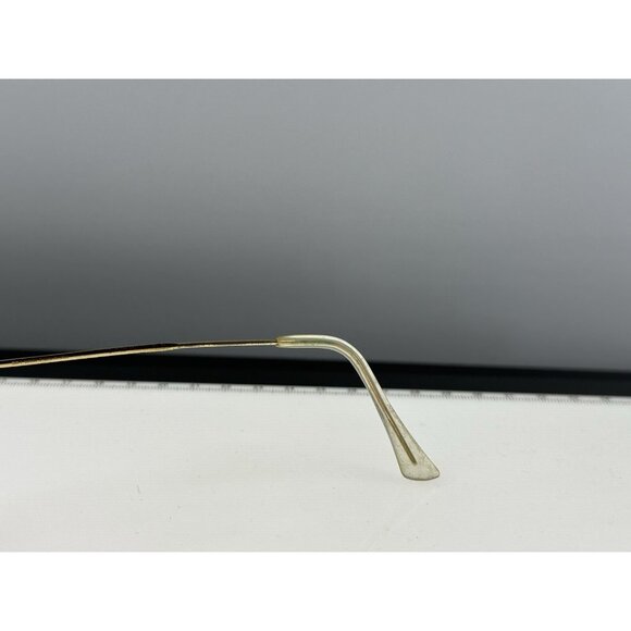 Vintage Half Rim ArtCraft USA Eyeglasses Frames In Goldtone 140-60-15 (C5-02) main image 13